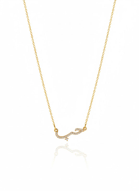 Collier amour Brillant